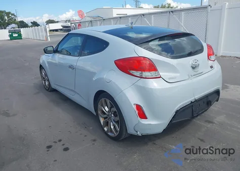 2015 Hyundai Veloster Flex из США, поврежденный, VIN KMHTC6AD6FU222998